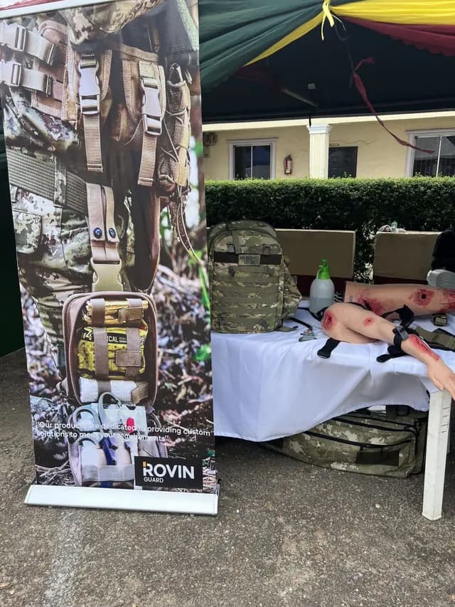Rovin Guard Exhibited at the Nigerian Army’s 25th Combat Service Support Training Week.